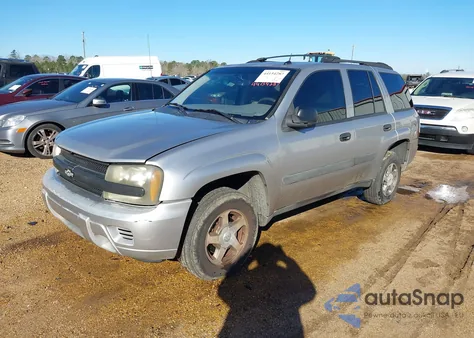 2005 Chevrolet Trailblazer Ls из США, поврежденный, VIN 1GNDS13S552214953